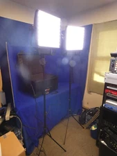 Litepanels Astra 6X Bi-Color LED Light Kit w/ 2 Light Stands, Pelican 2750 case