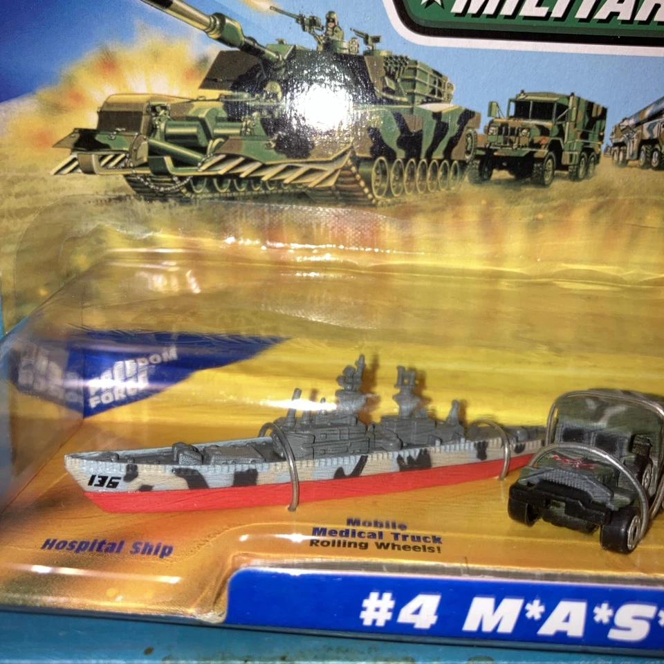 Micro Machines Military #4 MASH Team Hospital Ship Medical Truck Evac Copter ‘98 - Image 4 of 4