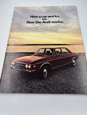 Audi Brochure “How A Car Works  Vs How The Audi Works”