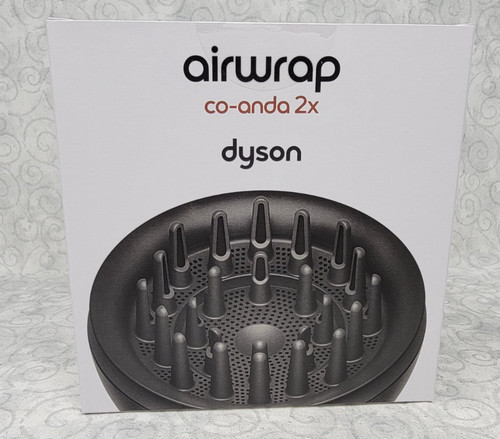 Dyson Airwrap Co-anda Wave+Curl Diffuser 2x Attachment - New / Latest Model