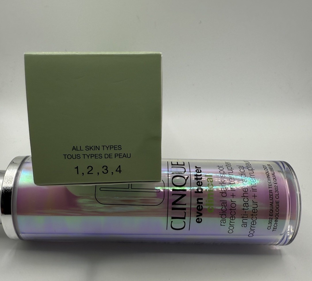 CLINIQUE EVEN BETTER CLINICAL RADICAL DARK SPOT CORRECTOR INTERRUPTER 3.4 OZ NIB