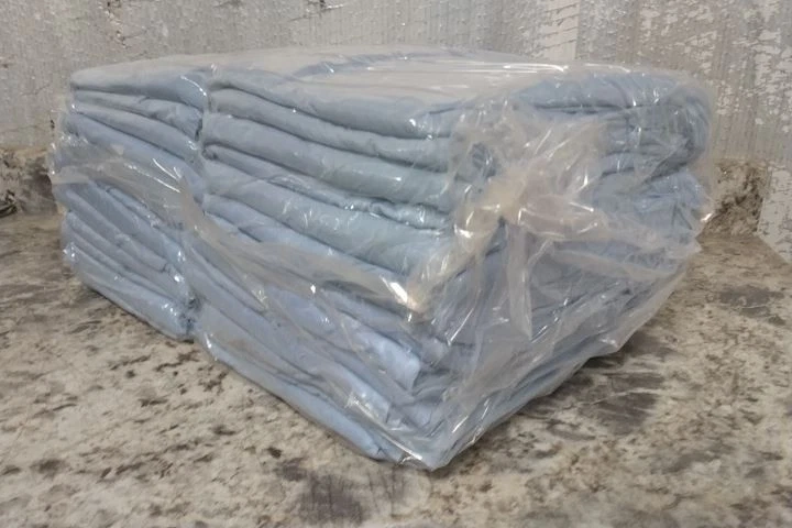 International Enviroguard 9012-M 25 Pk Size M Blue Fabric Coverall image 4