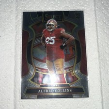 Panini 2025 Select Football Alfred Collins Rookie RC Concourse #17 49ers