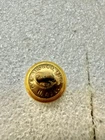 2 Replica Golden CONFEDERATE Military Uniform Waterbury Buttons