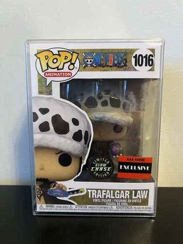 Funko Pop! One Piece -  Trafalgar Law #1016 *GITD Chase AAA Anime w/Protector!!