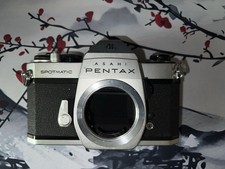 Asahi Pentax Spotmatic SP II 35mm SLR Film Camera Body - Untested