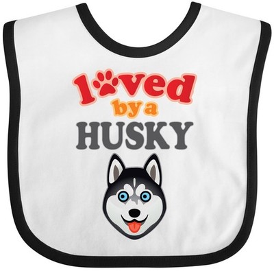 Inktastic Husky Dog Lover Baby Bib Pet Clothing Infant