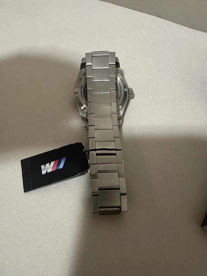 BMW Motorsport M Power Racing MSport Car Accessory Swiss SAMPLE Watch $1,270 USD - Image 4 of 4