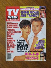 TV week magazine Nov 6 1993 issue, Simon Denny (Simon Baker) / Lisa Lackey cover