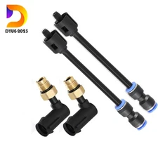 2x Suspension Elbow Air Strut Repair Kits W/Hoses for Grand Cherokee Ram 1500