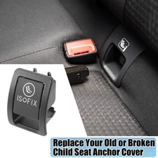 Rear Child Seat Anchor ISOFix Cover A2059200513 for Mercedes Benz C300 Black