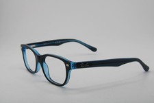 RAY-BAN RB 1555 3667 BLACK BLUE AUTHENTIC FRAMES EYEGLASSES 48-16