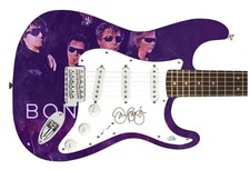 Jon Bon Jovi Signed Fender Stratocaster Photo Graphics Guitar ACOA ACOA