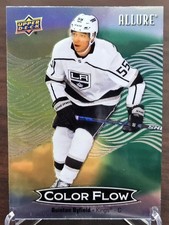 2024-25 Upper Deck Allure Quinton Byfield Color Flow Yellow-Green #CFL-46 Kings