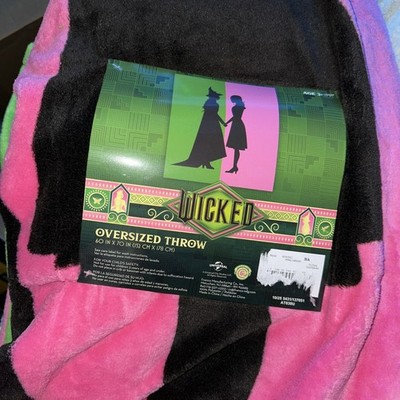 Wicked Oversized Soft Cuddle Throw Blanket 78x59