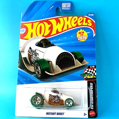 HOT WHEELS 2026 INSTANT BOOST WHITE 22/250 JJH31 HW STARTING GRID