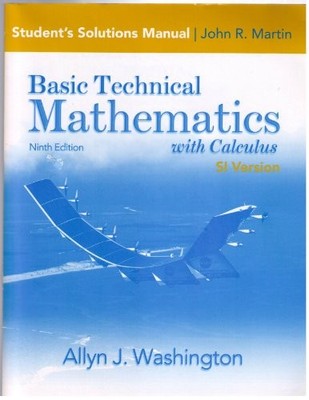 Basic Technical Mathematics Wi - VERY GOOD