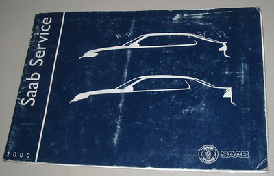 Wartungsheft Saab 9-3 2,0 T Ecopower Cabrio Scheckheft Inspektionsheft Buch 1999
