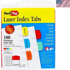 Laser Index Tabs, Divider Tabs, Permanent Adhesive Indexes, Customizable Divi...