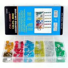120 pc Mini Car Fuse Assortment Set ATM APM Auto Blade Kit Truck Motorcycle Boat