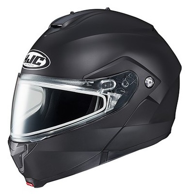HJC C91 Dual Pane Shield Modular Snow Helmet Semi-Flat Black 2XL