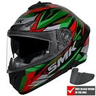 SMK Typhoon Visor Rival GL283 Green Red