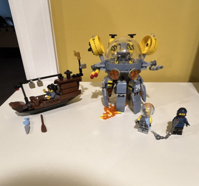 LEGO NINJAGO 70611 Water Strider 494 pcs Jay Minifigure Retired No Box