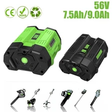 7.5Ah/9.0Ah 56V Lithium Battery For EGO 56V BA4200T BA1400T BA2800 BA4200 BA1400