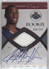 2008 Upper Deck Exquisite Collection Rookie /225 JJ Hickson #72 Patch Auto 0c6