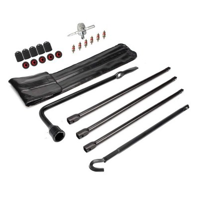 Kit De Herramientas Para Neumatico De Repuesto Y Llave De Rueda De Lujo