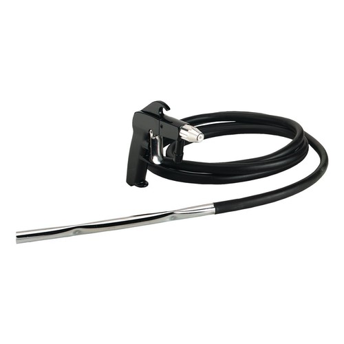 Sand Blaster with 10 Foot Hose, Sand Blast Gun, and Wrench - Siphon Feed (AT1...