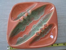 Vintage Ceramic Ashtray MCM Marked USA