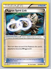 Aggron Spirit Link 123/160 XY - Primal Clash Pokemon Card - NM