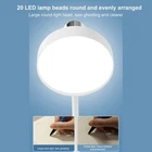 LED Eye-care Desk Lamp USB Rechargeable Reading Lamp 3000- 6000K Long Press YLNK