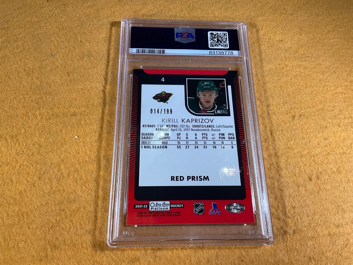 2021-22 O-Pee-Chee Platinum - Kirill Kaprizov #4 for sale online