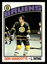 1976-77 Topps Don Marcotte #234 - Boston Bruins - VG
