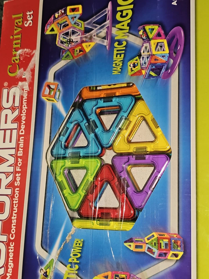 Magformers Creator 46-piece Carnival Set Toy Child Kid Creative Magnetic Nice - Image 4 of 4