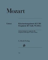 Mozart, Wolfgang Amadeus - Klarinettenquintett A-Dur Kv 581 Und Fragment Kv Anh.