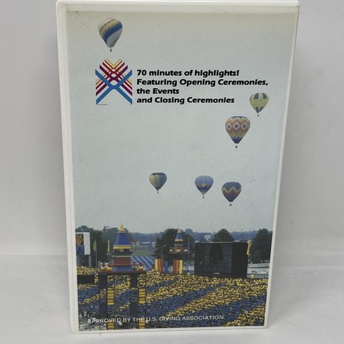 HARVEST OF GOLD Story of the Tenth Pan American Games Indianapolis 1987 VHS RARE - Picture 5 of 19
