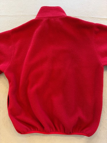 Sudadera deportiva de montaña oriental vintage para adultos mediana roja senderismo acogedora polar - Imagen 5 de 6