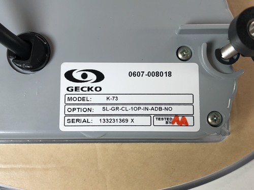NEW GECKO K73 PUMP TOPSIDE CONTROL KEYPAD HYDROPOOL AQUASPORT SWIM SPA ...