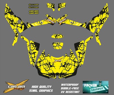 GRAPHICS KIT CAN-AM OUTLANDER G2 SST XT XMR 500/650/800R/1000 2012-2022 STICKER