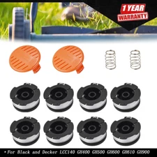 For Black and Decker LCC140 GH400 GH500 GH600 GH610 GH900 GH912 ST6600 8PK Spool