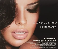 Maybelline Make Up Kit UP IN SMOKE Higlighter Blush Eyeliner NEW OPEN BOX