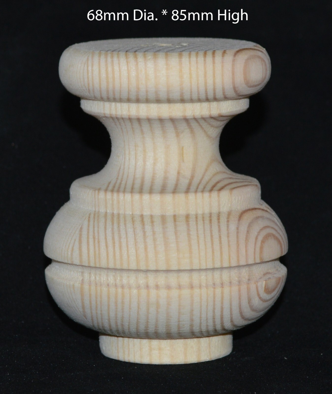 SET OF FOUR Wooden Pine Furniture Feet Legs Replacement for Chests