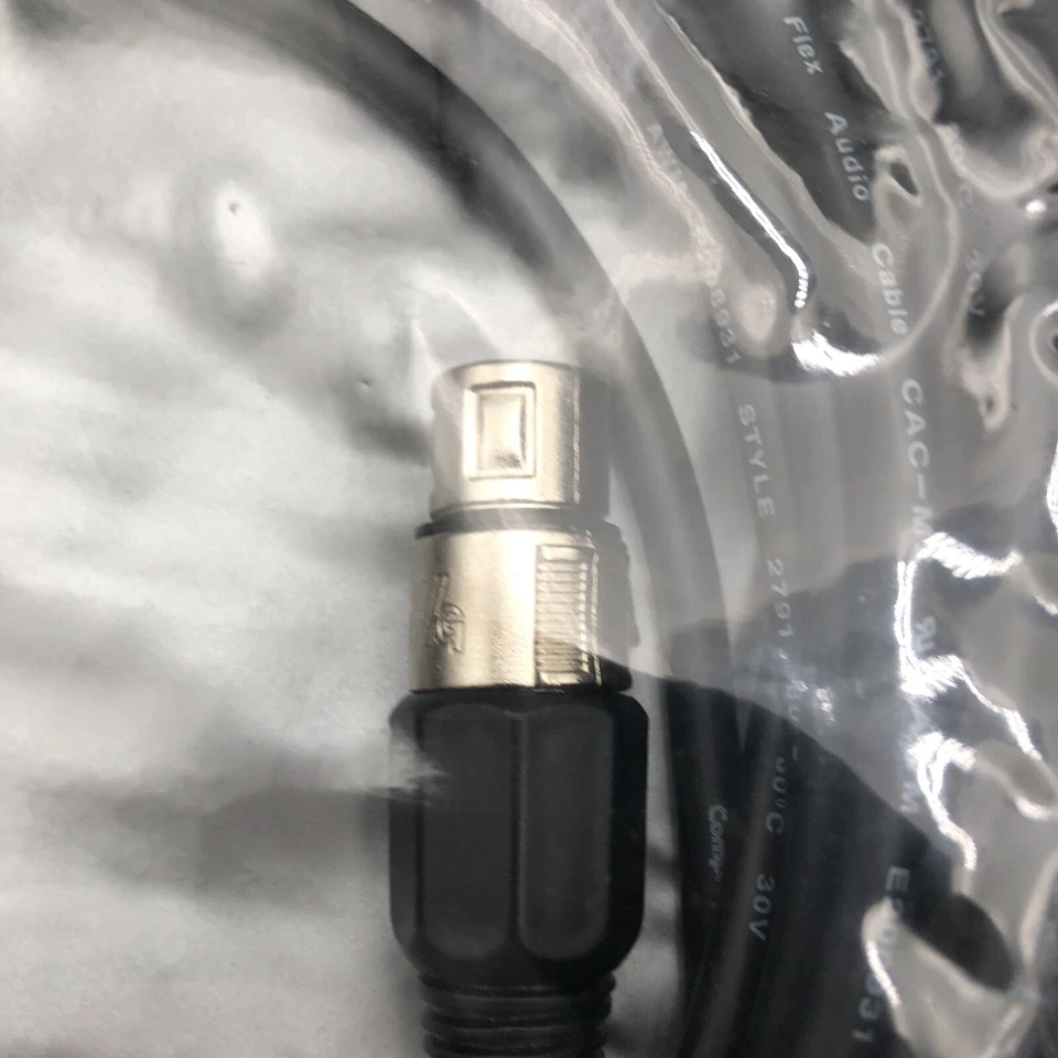 NOS Comprehensive Cable 50-Feet XLRJ-PP-50EXF XLR Female To RCA Male READ - Image 3 of 4