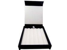 Plateau à bijoux noir étui de rangement en pierre boîte à bijoux porte-bijoux...