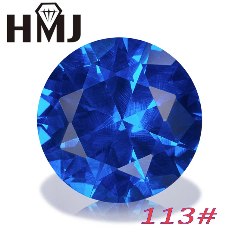 3-15mm Tanzanite Color Spinel Natural Flawless Loose Gemstone 5A Round Certified - Image 2 of 4