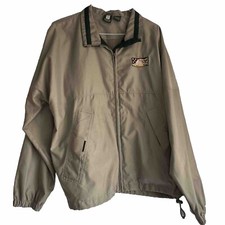 BSA Adult Men's Large Khaki/EverGreen 2005 National Scout Jamboree Jacket CR-353