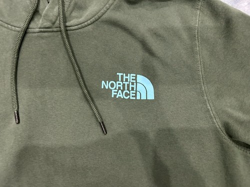 VESTE HOMME THE NORTH FACE VERT MOYEN SWEAT À CAPUCHE POLAIRE GRAND LOGO - Photo 6/13